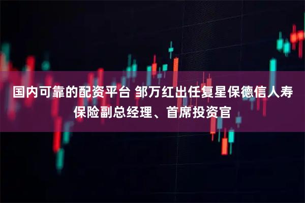 国内可靠的配资平台 邹万红出任复星保德信人寿保险副总经理、首席投资官