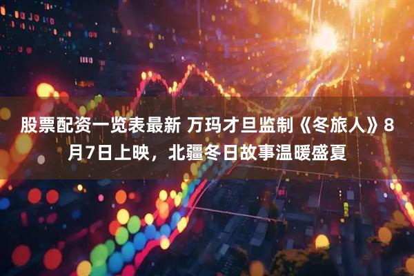 股票配资一览表最新 万玛才旦监制《冬旅人》8月7日上映，北疆冬日故事温暖盛夏